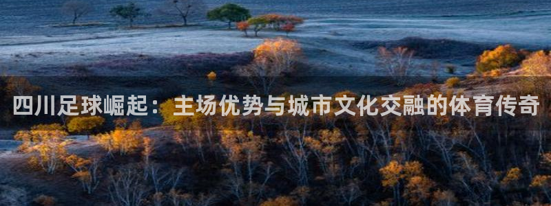 一竞技官网下载招商电话号码是多少号：四川足球崛起：主